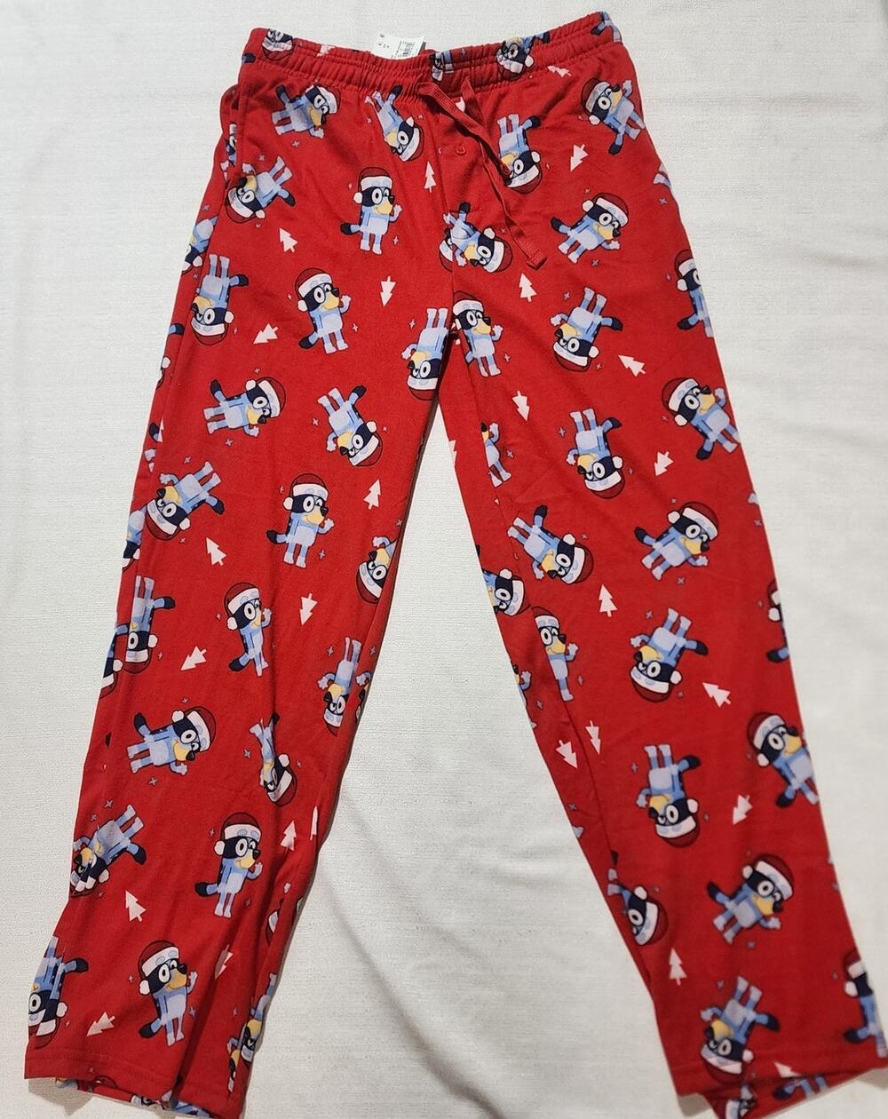 Disney Bluey Christmas pajamas men's medium